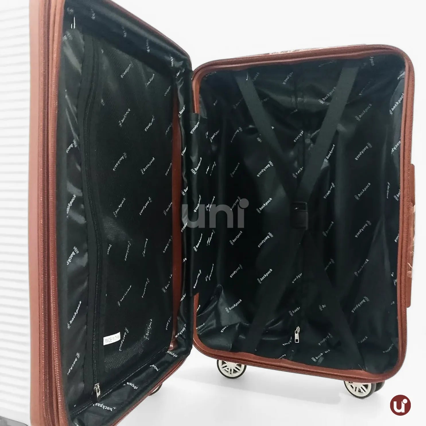 Kit Mala de Bordo 10kg + Mochila Expansível + 8 Organizadores (Padrão ANAC)