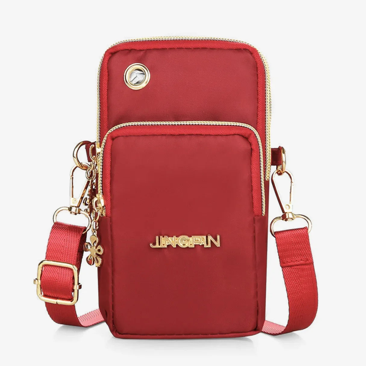 Bolsa de Ombro Multifuncional Nylon à Prova d'Água com Alça Ajustável Nybag - uniescolhas