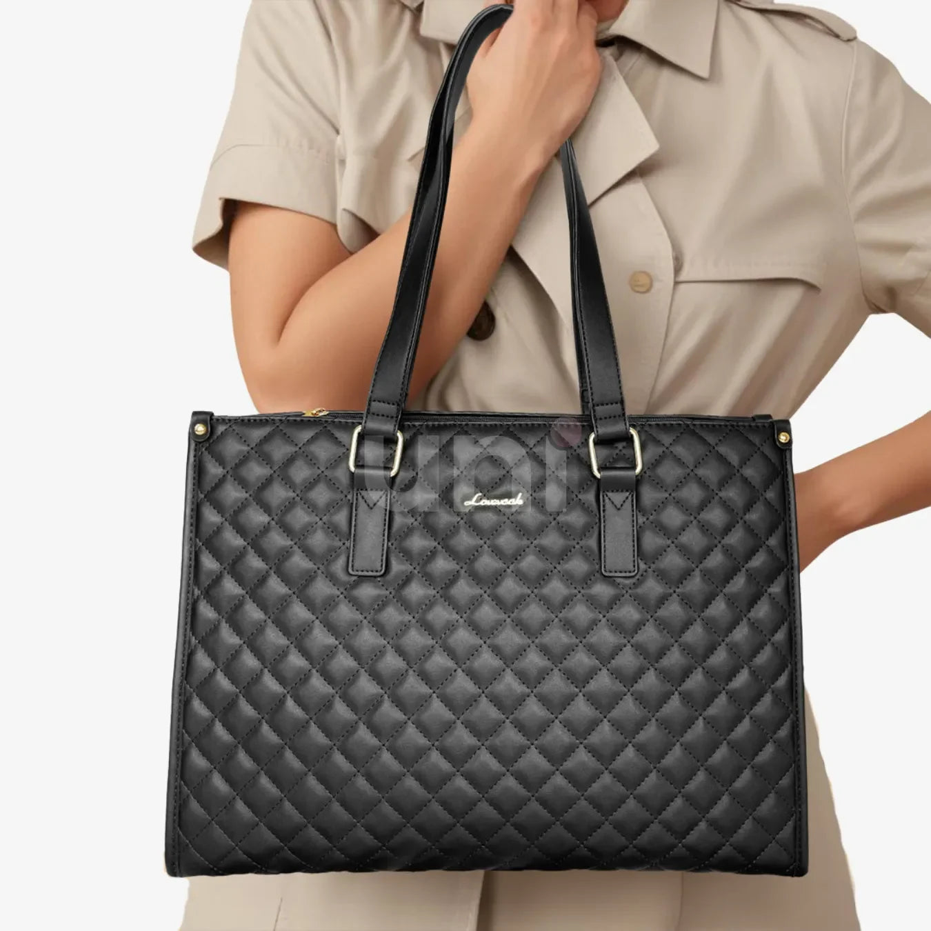 Bolsa Tote Térmica para Laptop 15.6" 3 em 1 Feminina WorkChic™ - uniescolhas