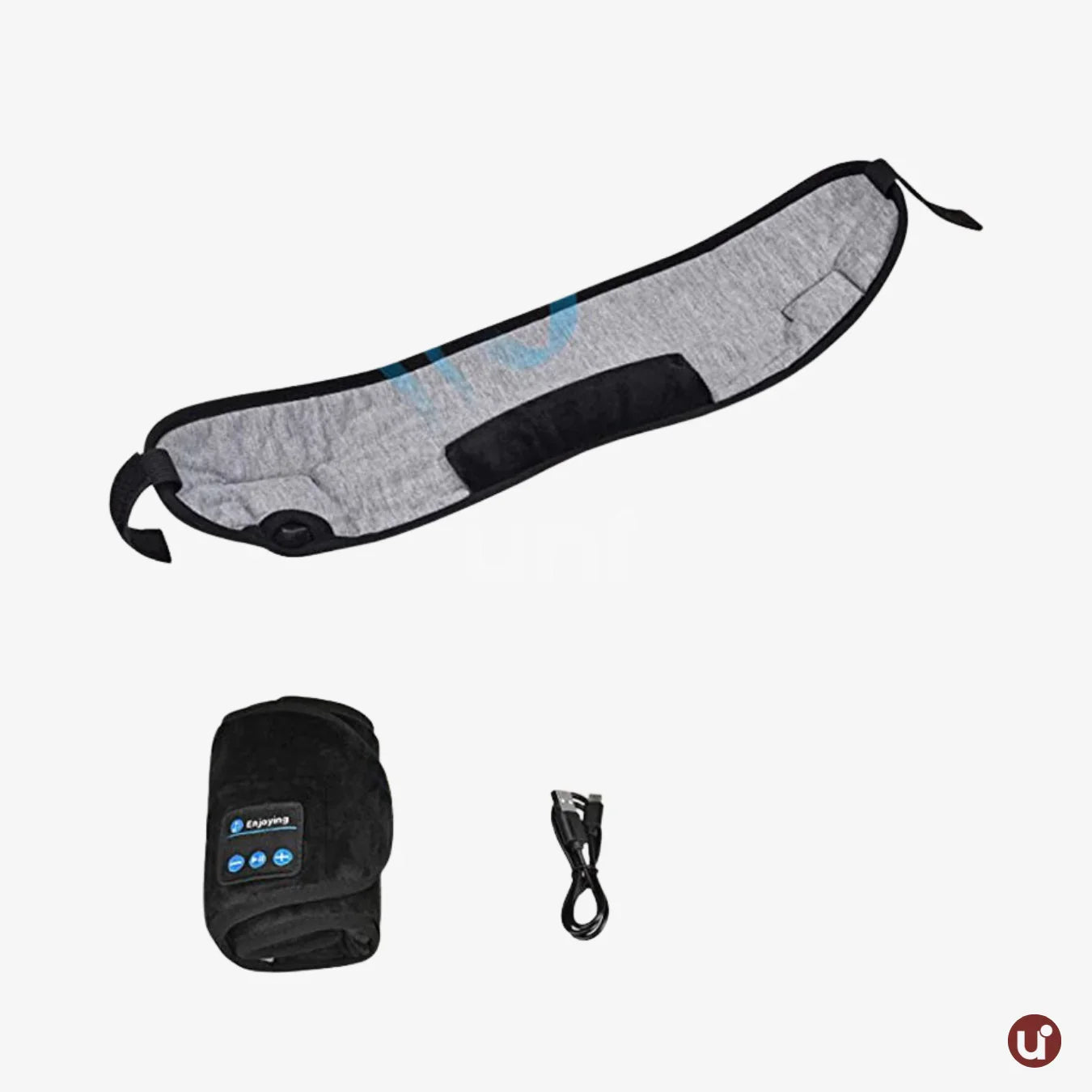 Máscara de Dormir Bluetooth Blackout UniEscolhas – Conforto Ajustável e Lavável - uniescolhas