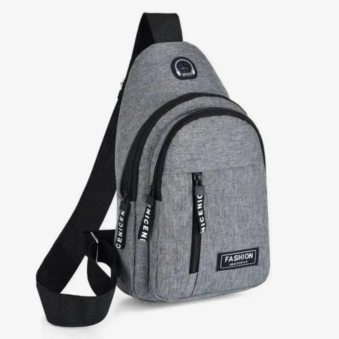 Mochila Transversal Multifuncional Resistente e Impermeável CrossMove™ - uniescolhas