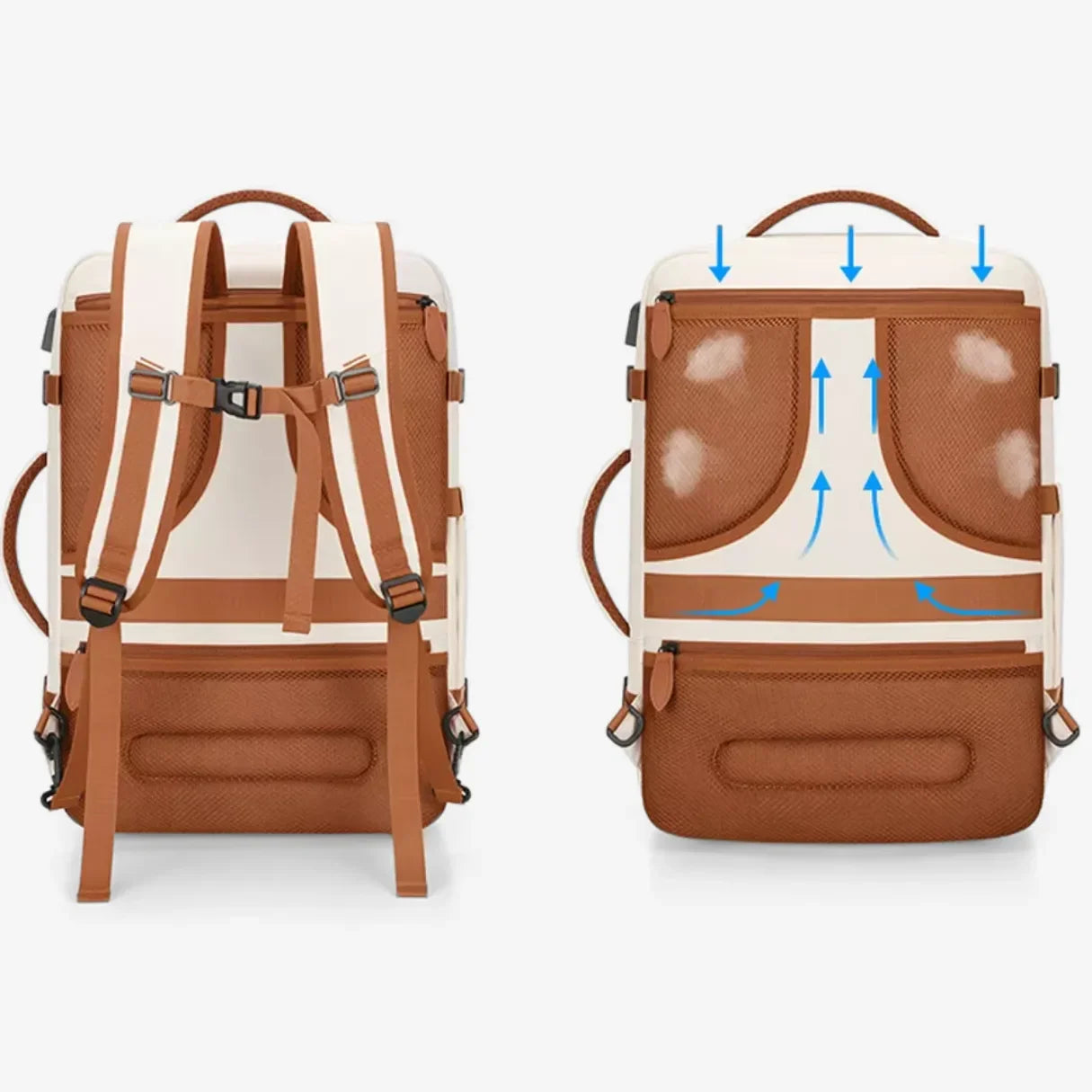 Mochila 40L 4 em 1 + 3 Necessaires GRÁTIS! NovaTech™ - uniescolhas