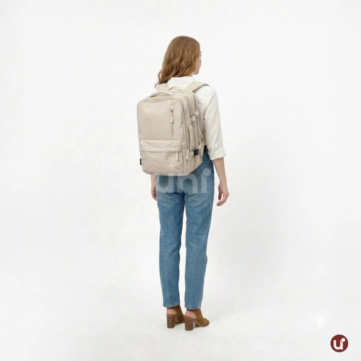 Kit Mala de Bordo 10kg + Mochila Expansível + 8 Organizadores (Padrão ANAC)