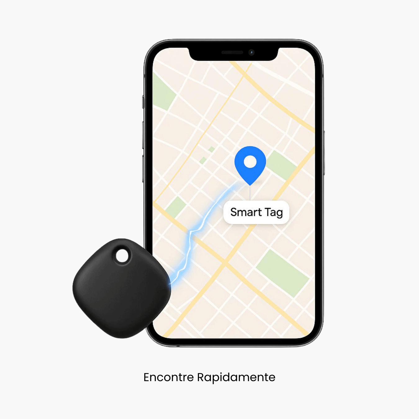 Smart Tag Rastreador Inteligente de Bagagem e Objetos (Exclusivo iOS)