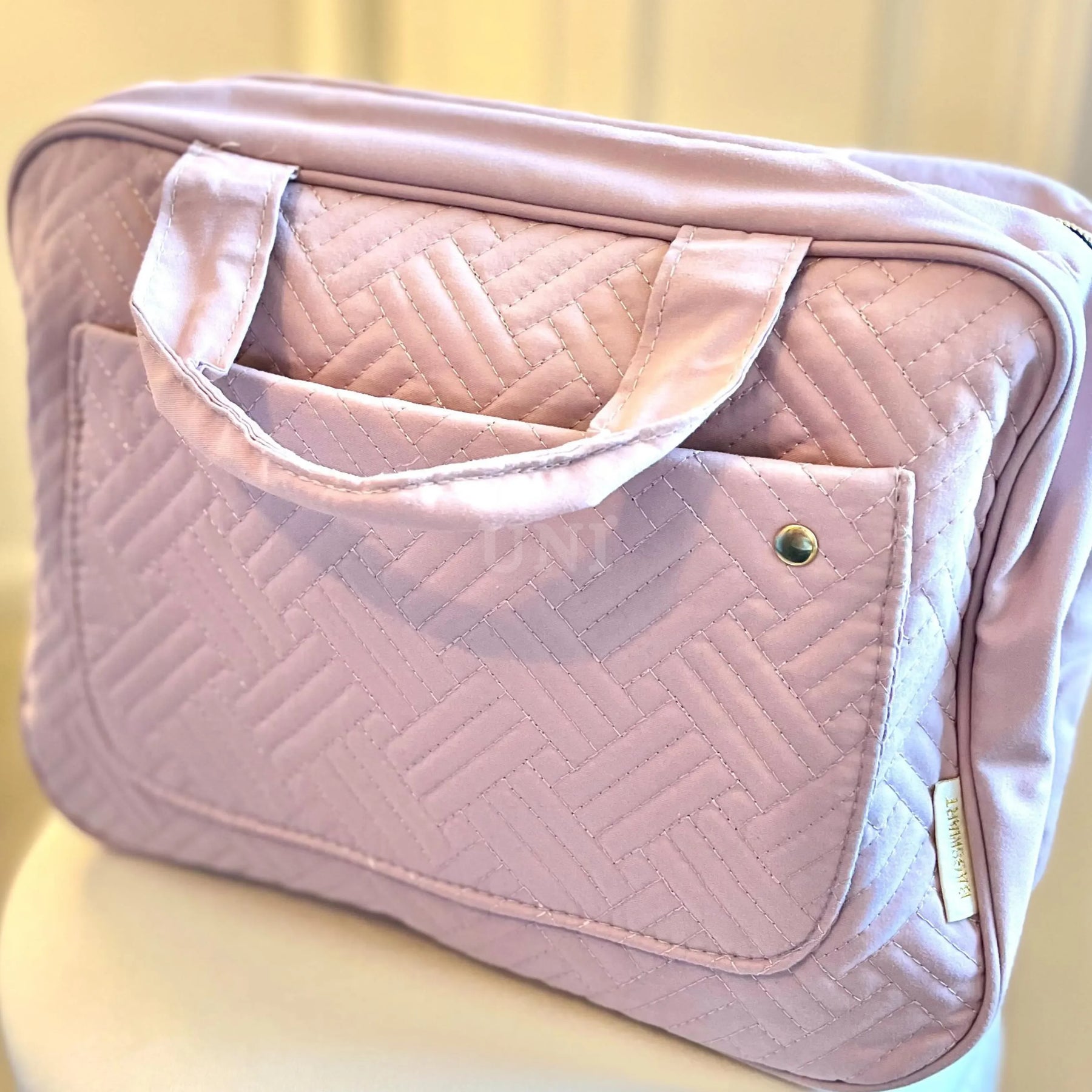 Necessaire Dobrável Compacta com Gancho Metálico BeautyVoyage™ Modelo LITE - uniescolhas