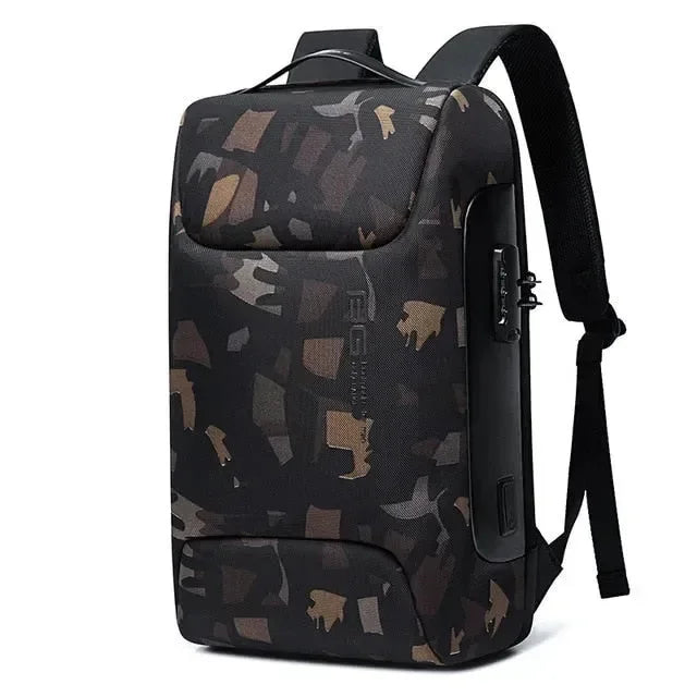 Mochila Executiva Antifurto Compartimento para Notebook 15,6" e Tablet 12" DunePrime™ - uniescolhas