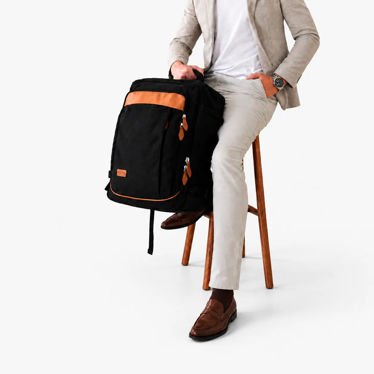 Kit de Viagem NovaTech™ — Mala de Bordo + Mochila e Organizadores