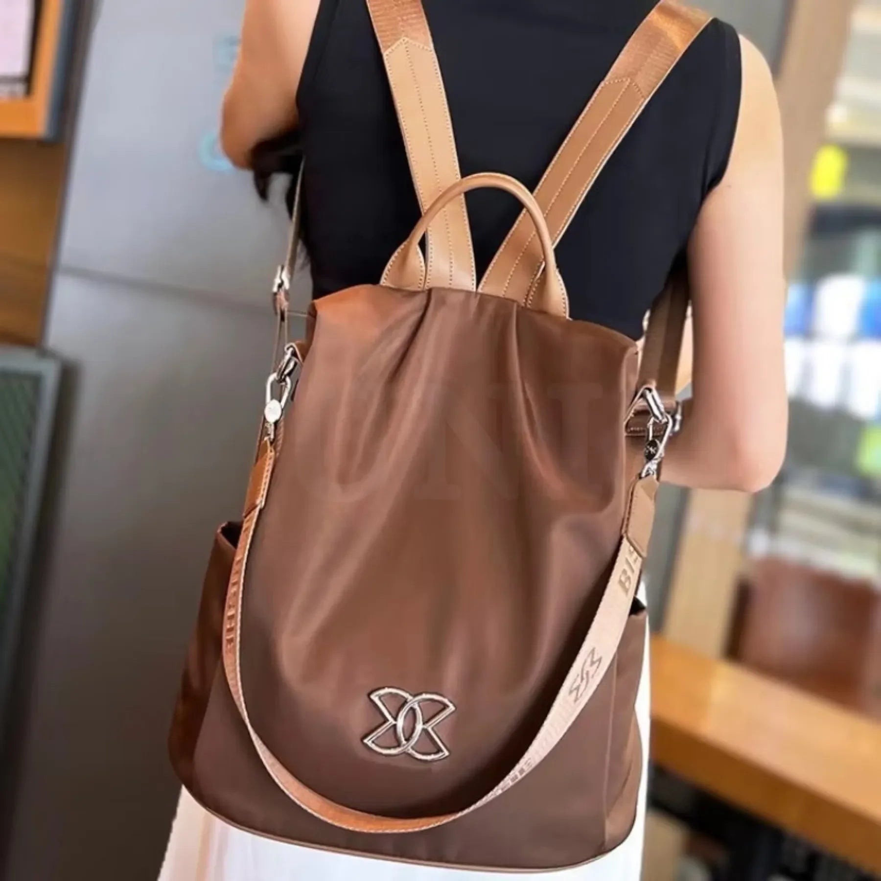 Bolsa/Mochila Antifurto e Funcional Clássica ChicSafe™ - uniescolhas