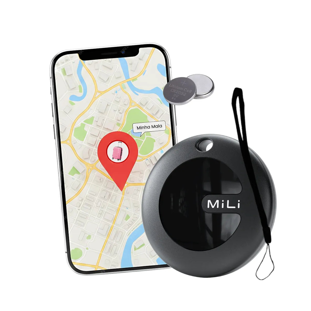 Rastreador de Bagagem Inteligente para Android: Localizador de Malas Sem Mensalidade