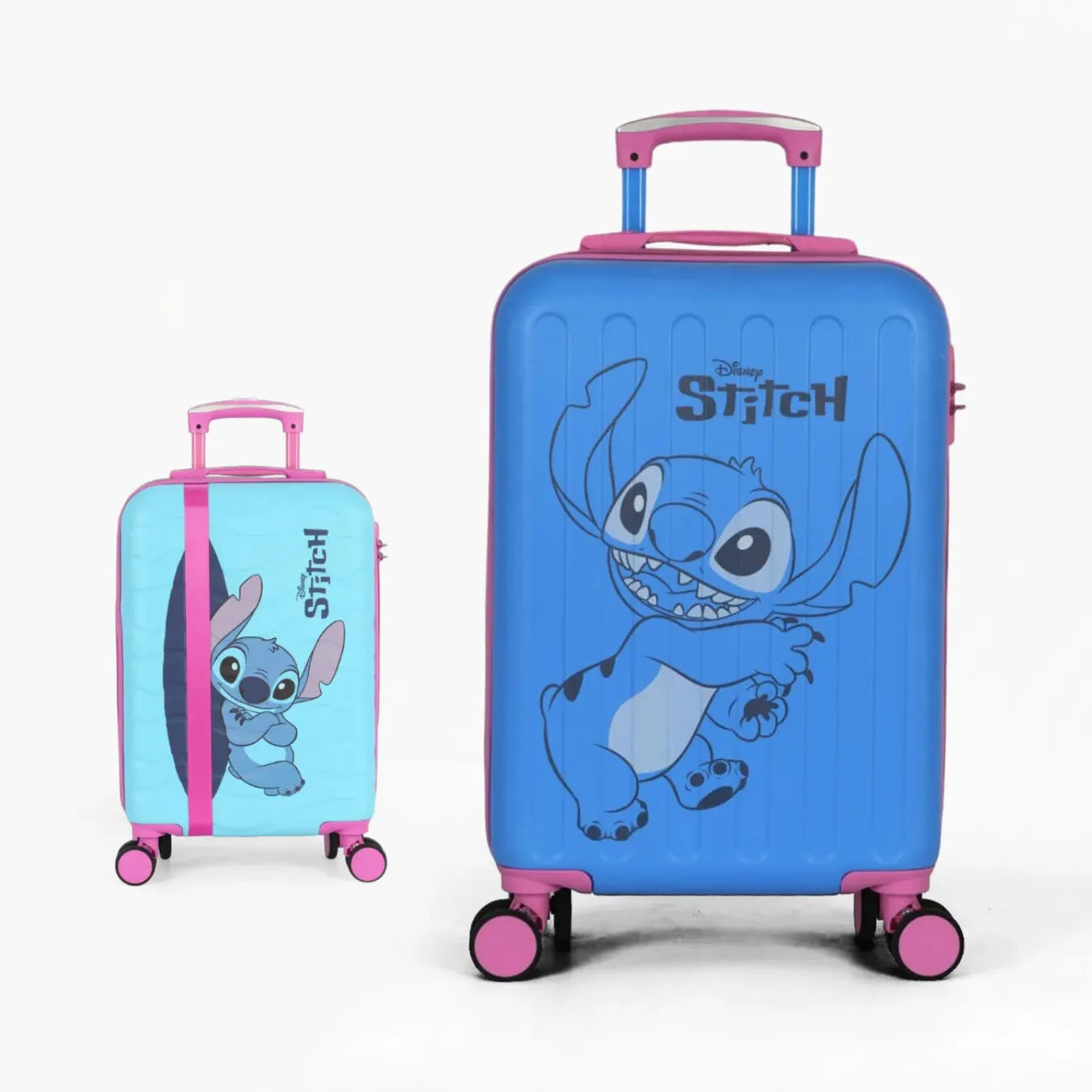 Mala de Bordo Infantil Stitch Luxcel ABS 19” – Padrão ANAC