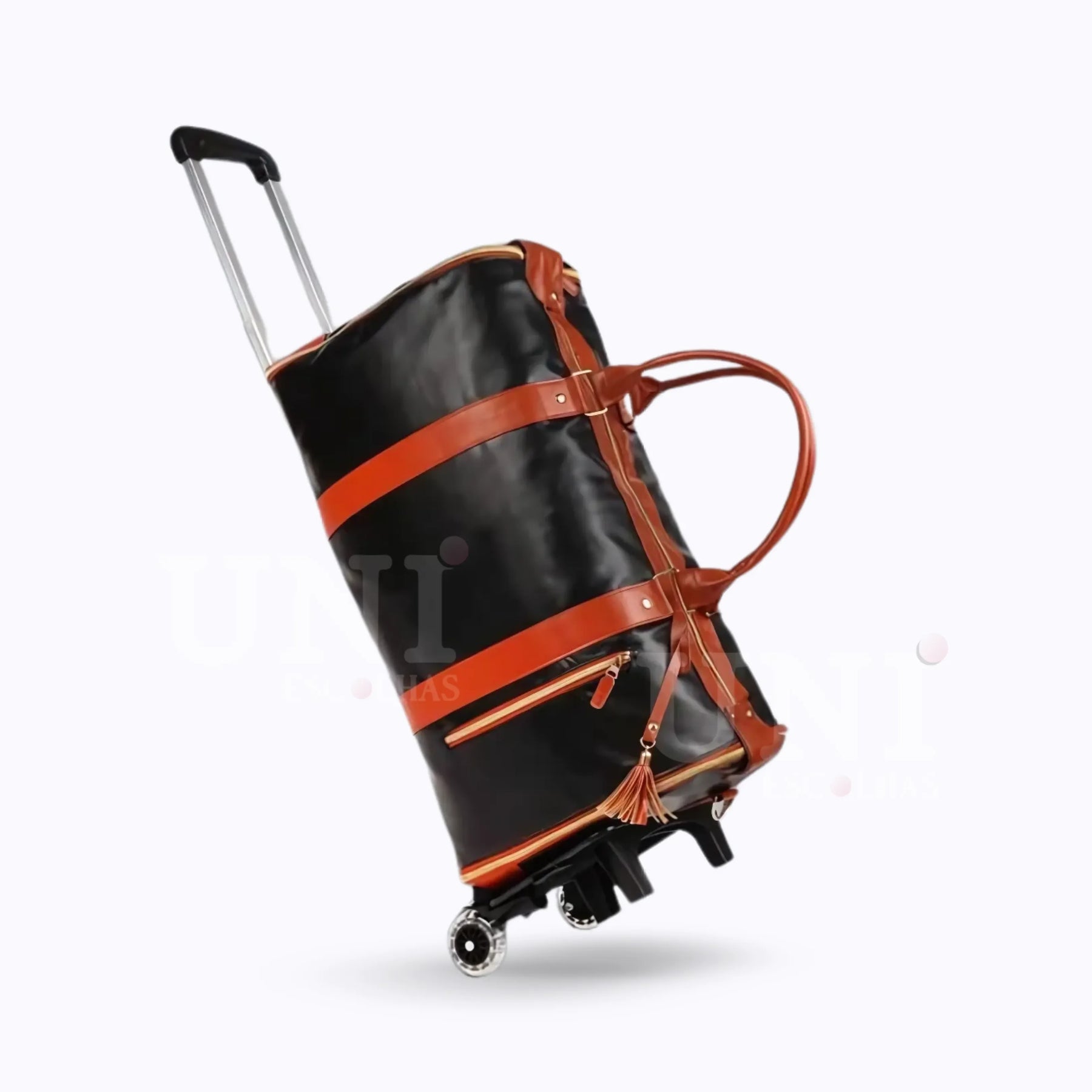 Mala de Mão Espaçosa Dobrável 60L Roller JetSetFemme™ - uniescolhas