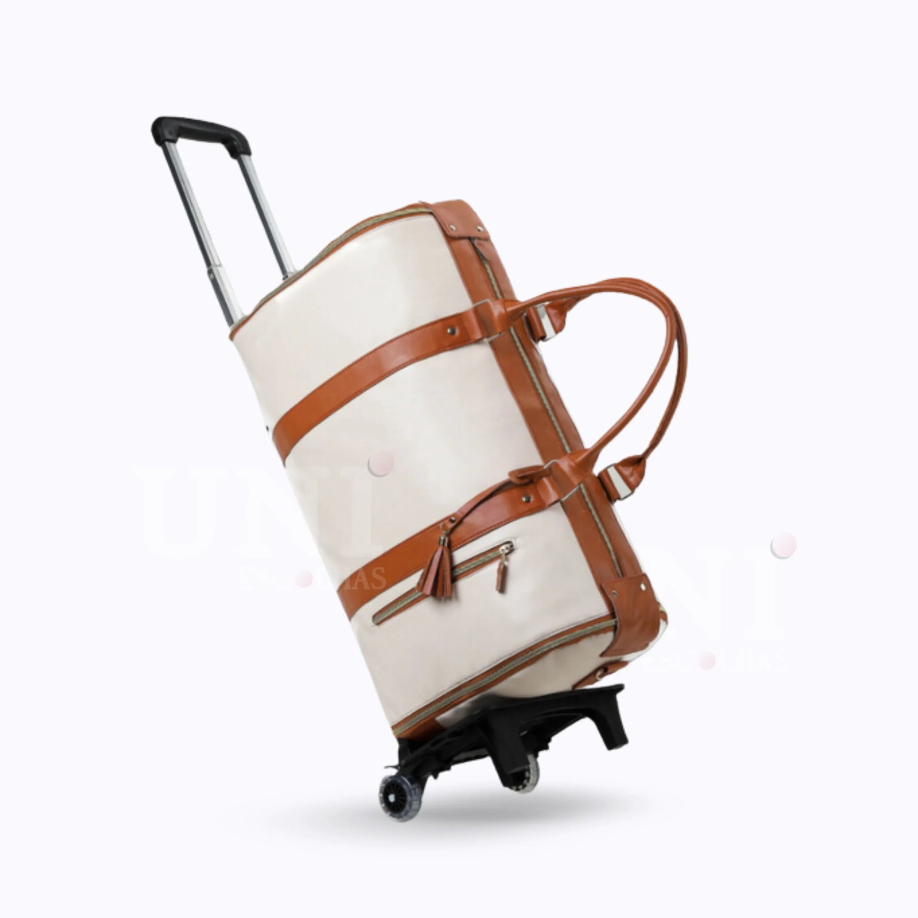 Mala de Mão Espaçosa Dobrável 60L Roller JetSetFemme™ - uniescolhas