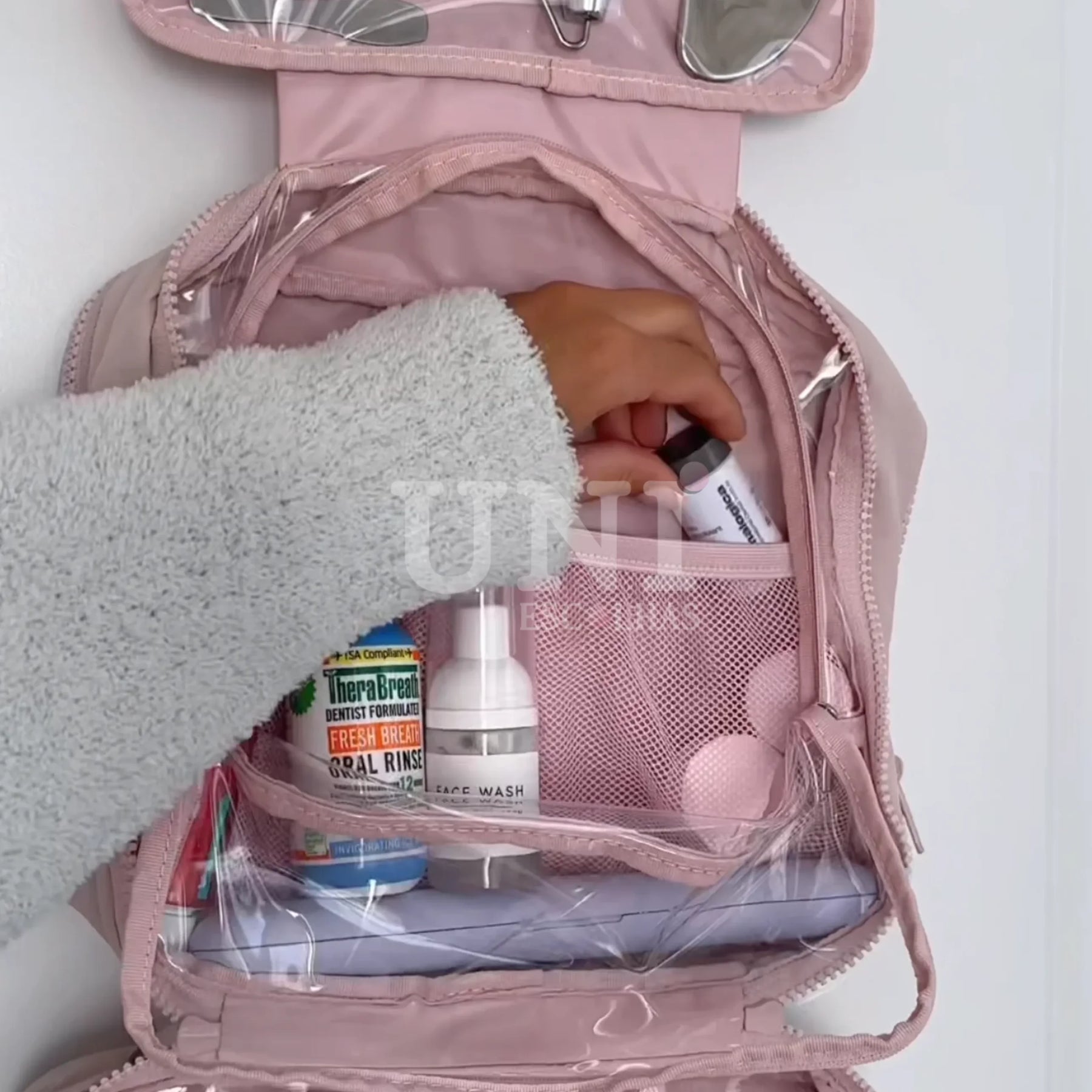 Nécessaire Multifuncional de Higiene e Porta Joias BeautyVoyage™ 2.0 - uniescolhas