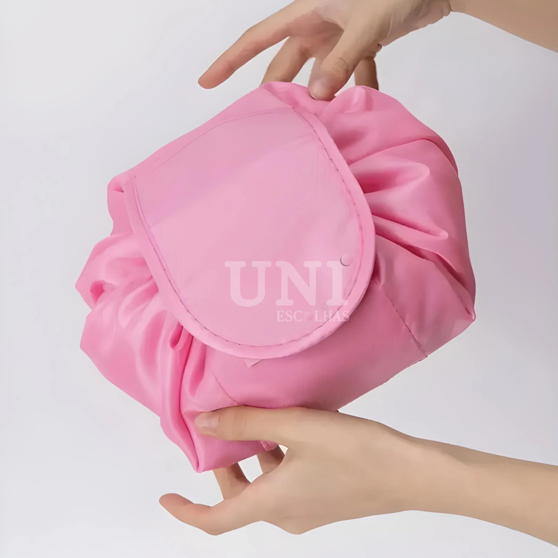 Bolsa Compacta Organizadora de Maquiagem Impermeável GlamBag™ - uniescolhas