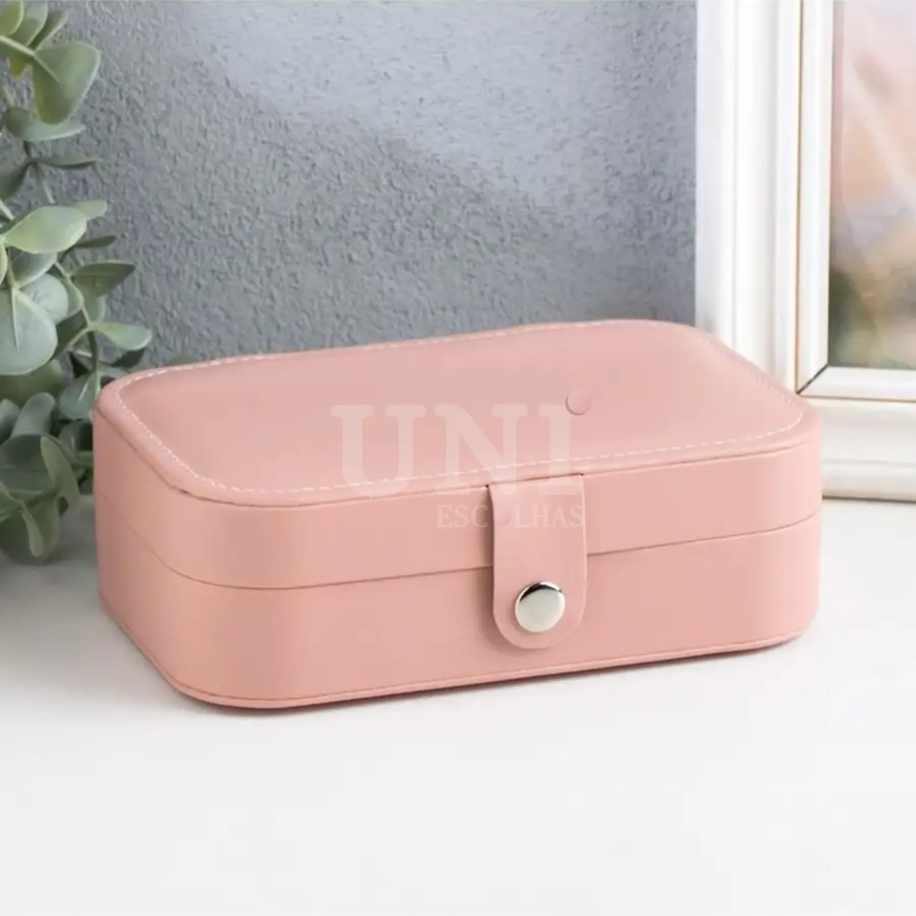 Porta-Joias Compacto e Organizador de Viagem BellaBox® - uniescolhas
