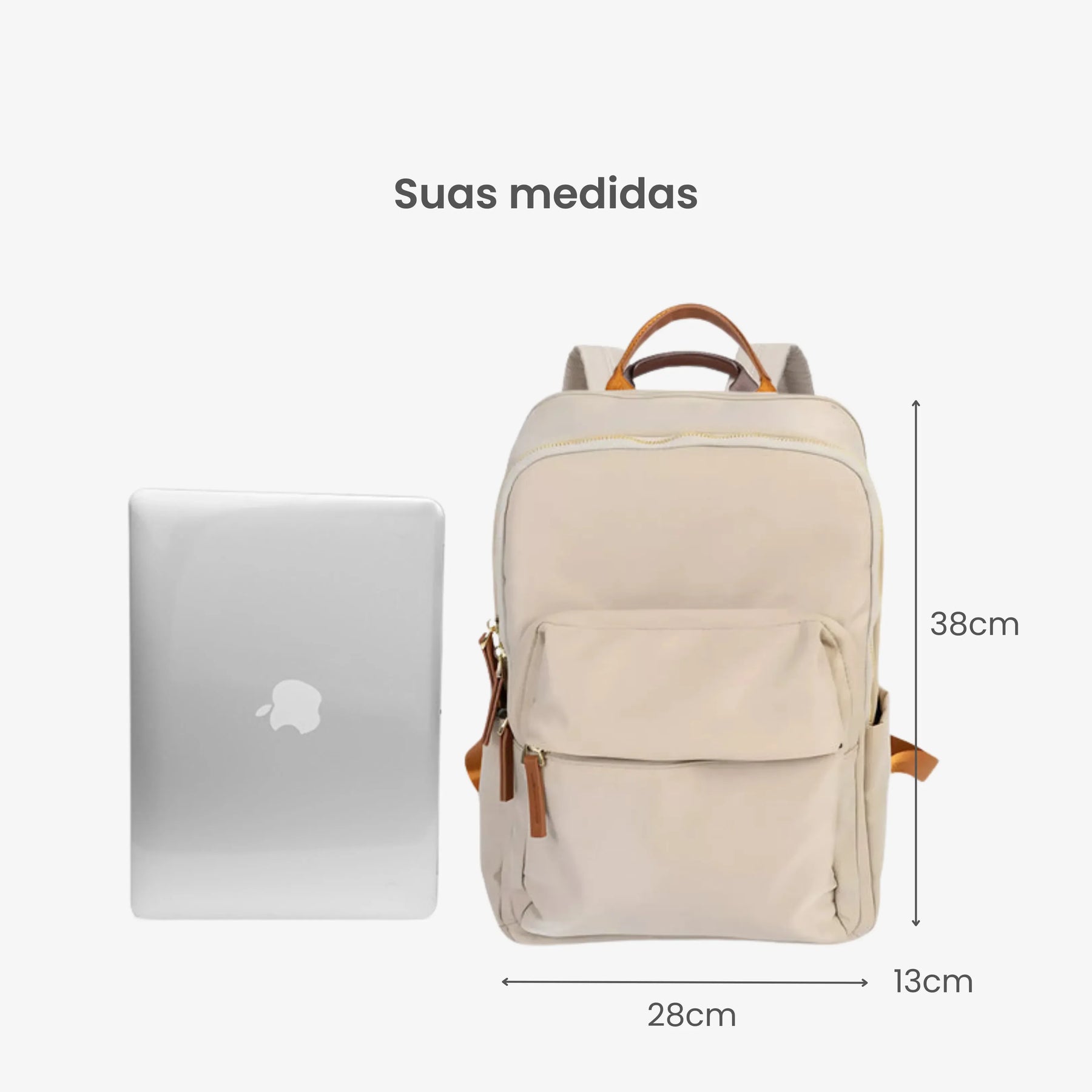 Mochila Impermeável para Notebook RomaBag™ - uniescolhas