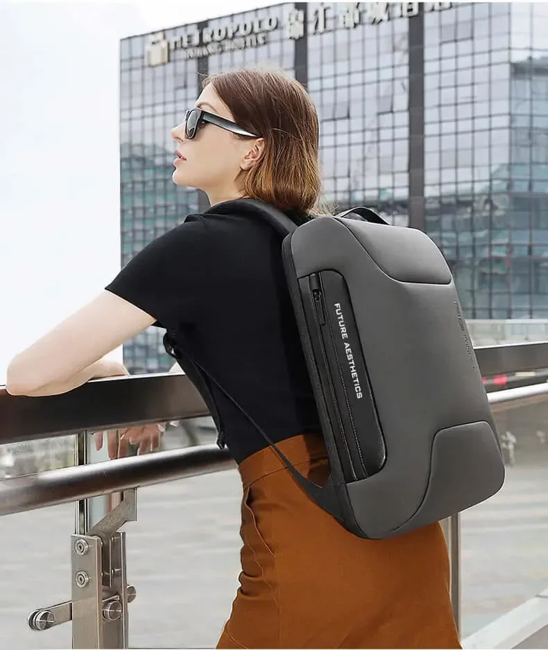 Mochila Executiva Antifurto Compartimento para Notebook 15,6" e Tablet 12" DunePrime™ - uniescolhas