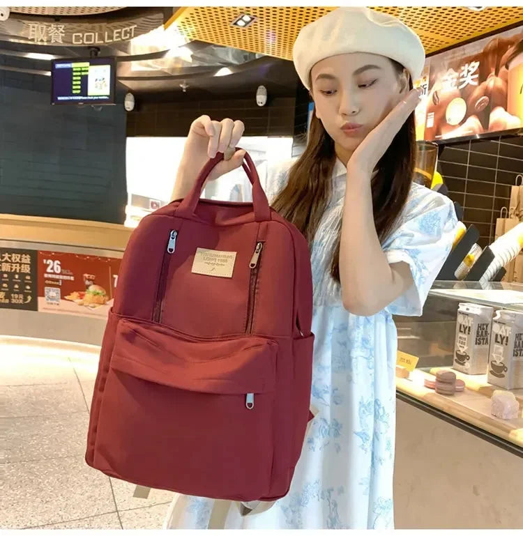 Mochila Coreana Multifuncion + Compartimento para Notebook JulyPocket™ - uniescolhas