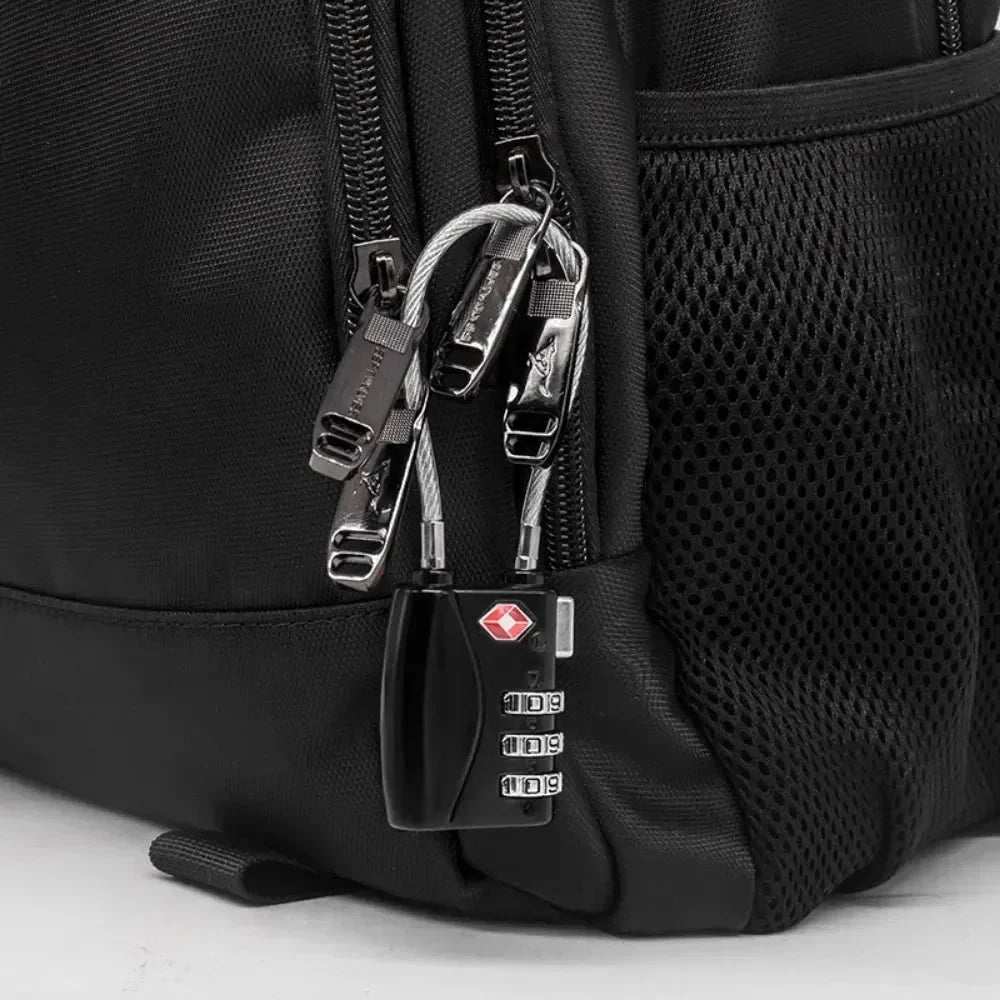 Cadeado de Viagem Cabo de Aço Resistente + Senha Personalizada ProMaster™ - uniescolhas