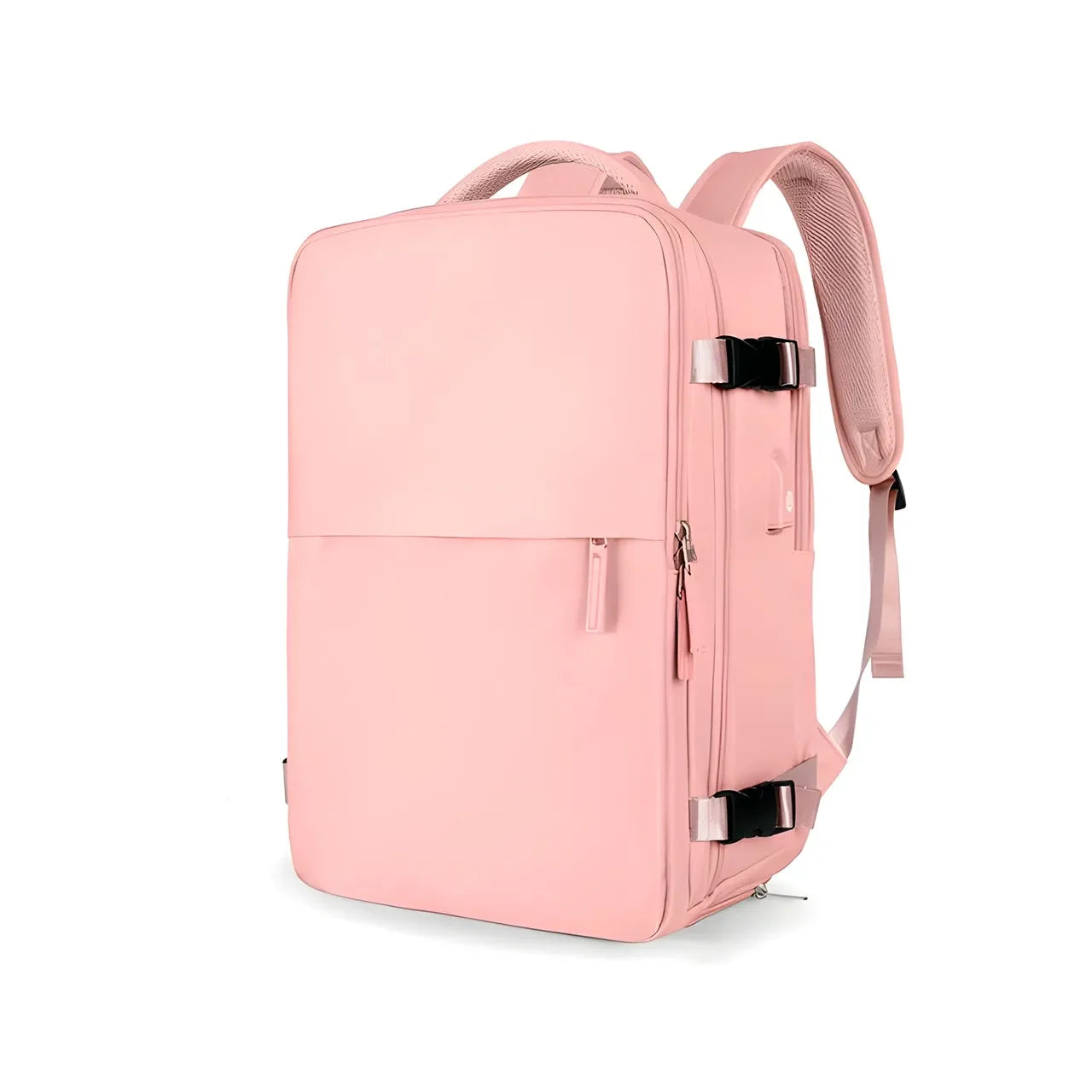 Mochila 40L de Capacidade, Compartimento para Laptop e Porta USB RoyalViolet™ - uniescolhas