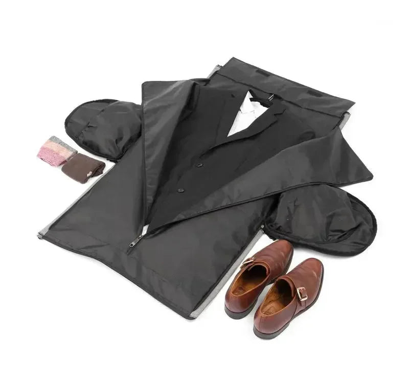 Bolsa Porta Ternos Dobrável Capacidade de 49L Roupas e Sapatos EliteTravel™ - uniescolhas