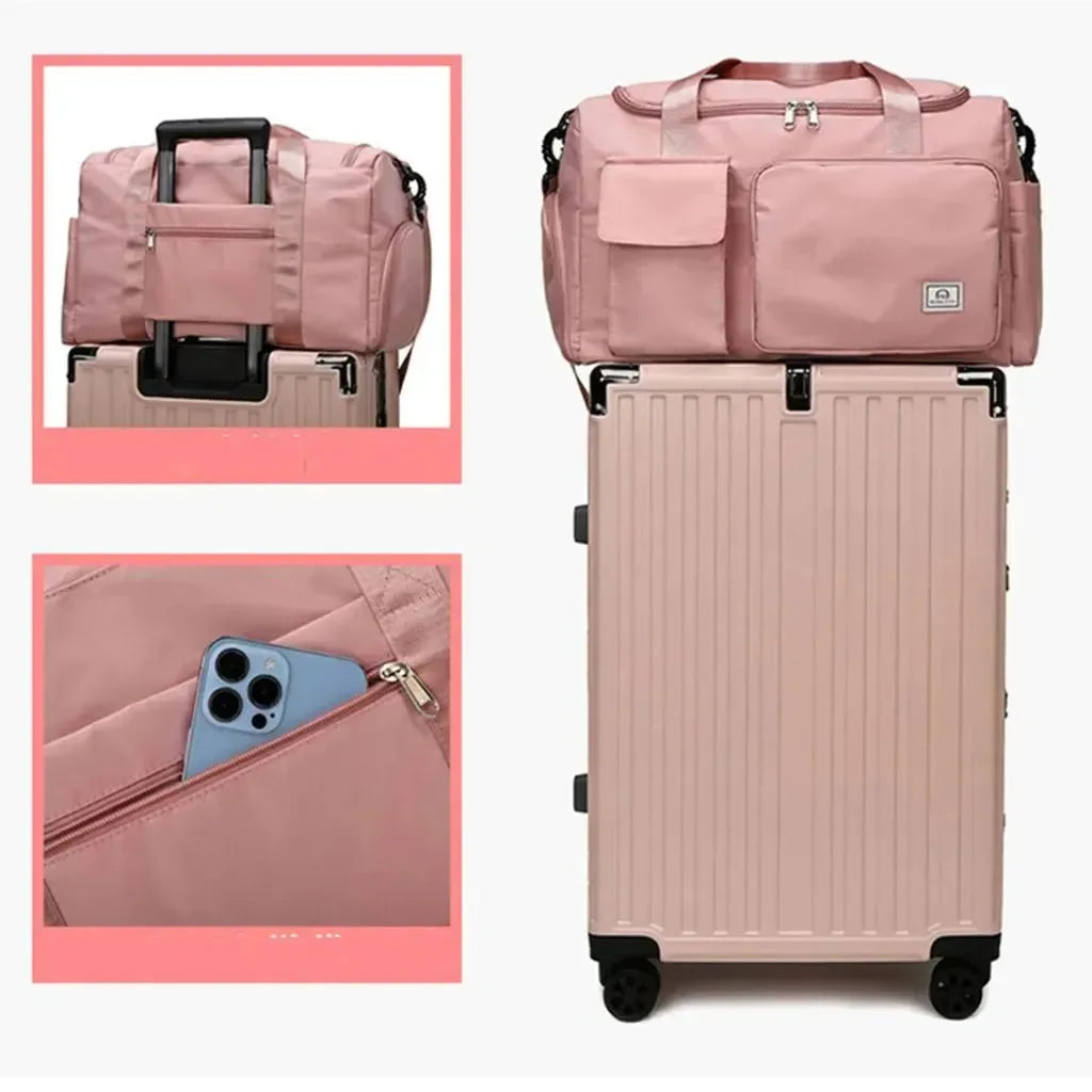 Bolsa Transversal Esportiva Impermeável e Organizada SportFlex™ - uniescolhas