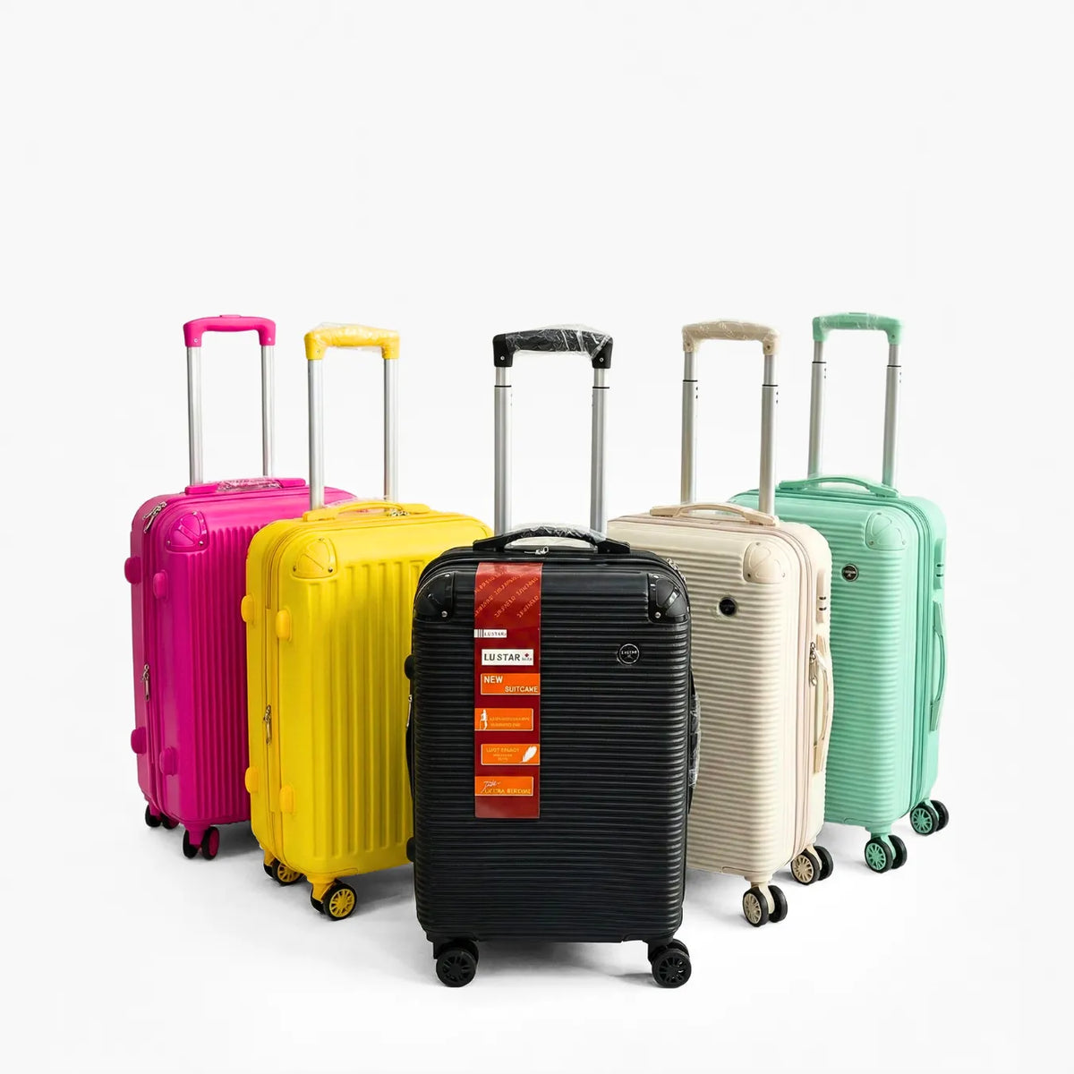 Mala de Viagem Bordo 10kg ABS Premium Expansível Rodinhas Duplas 360° Removíveis