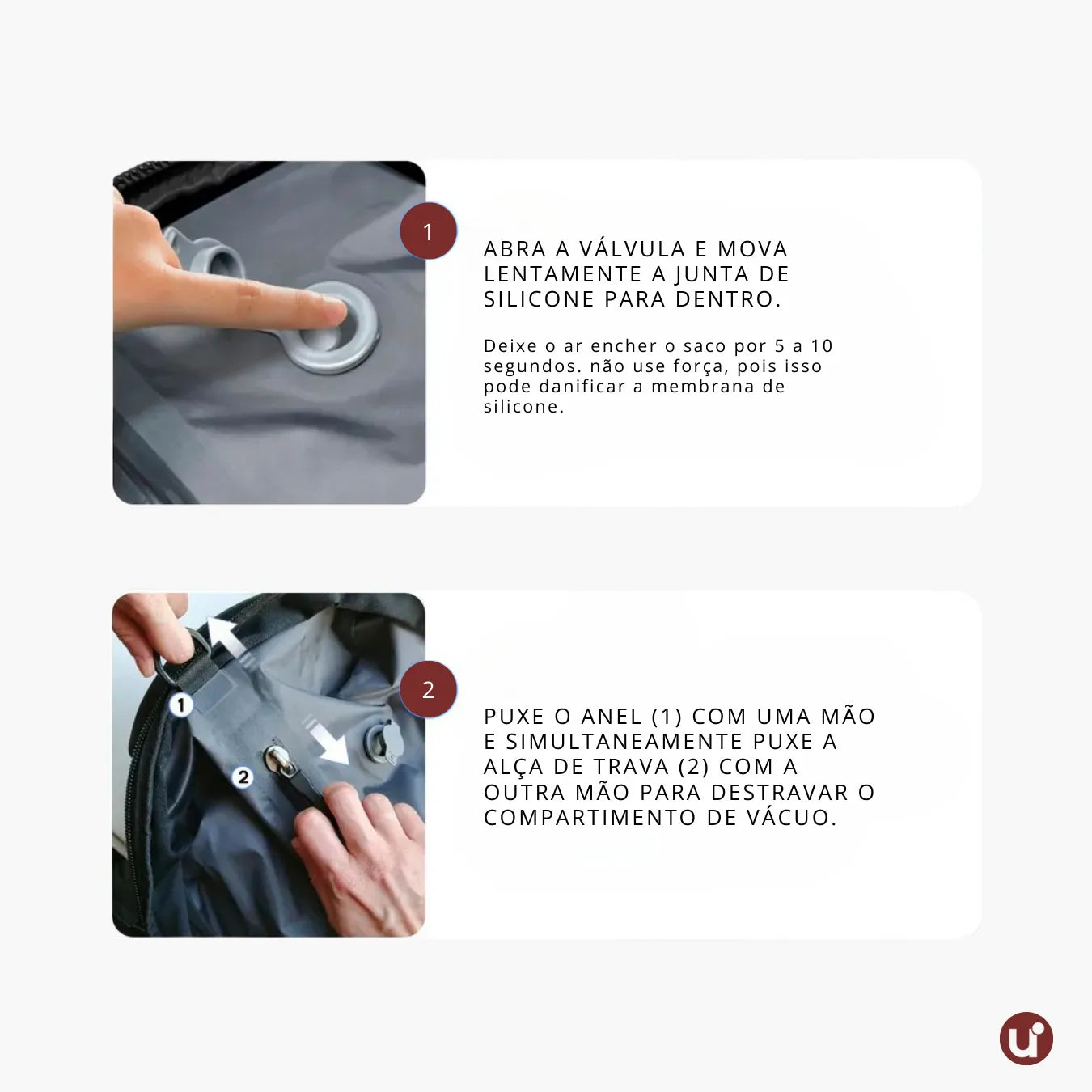 Mochila de viagem feminina AirBag Pack de 60 litros em tecido Oxford impermeável, com sistema a vácuo integrado, ideal para evitar taxas de bagagem.