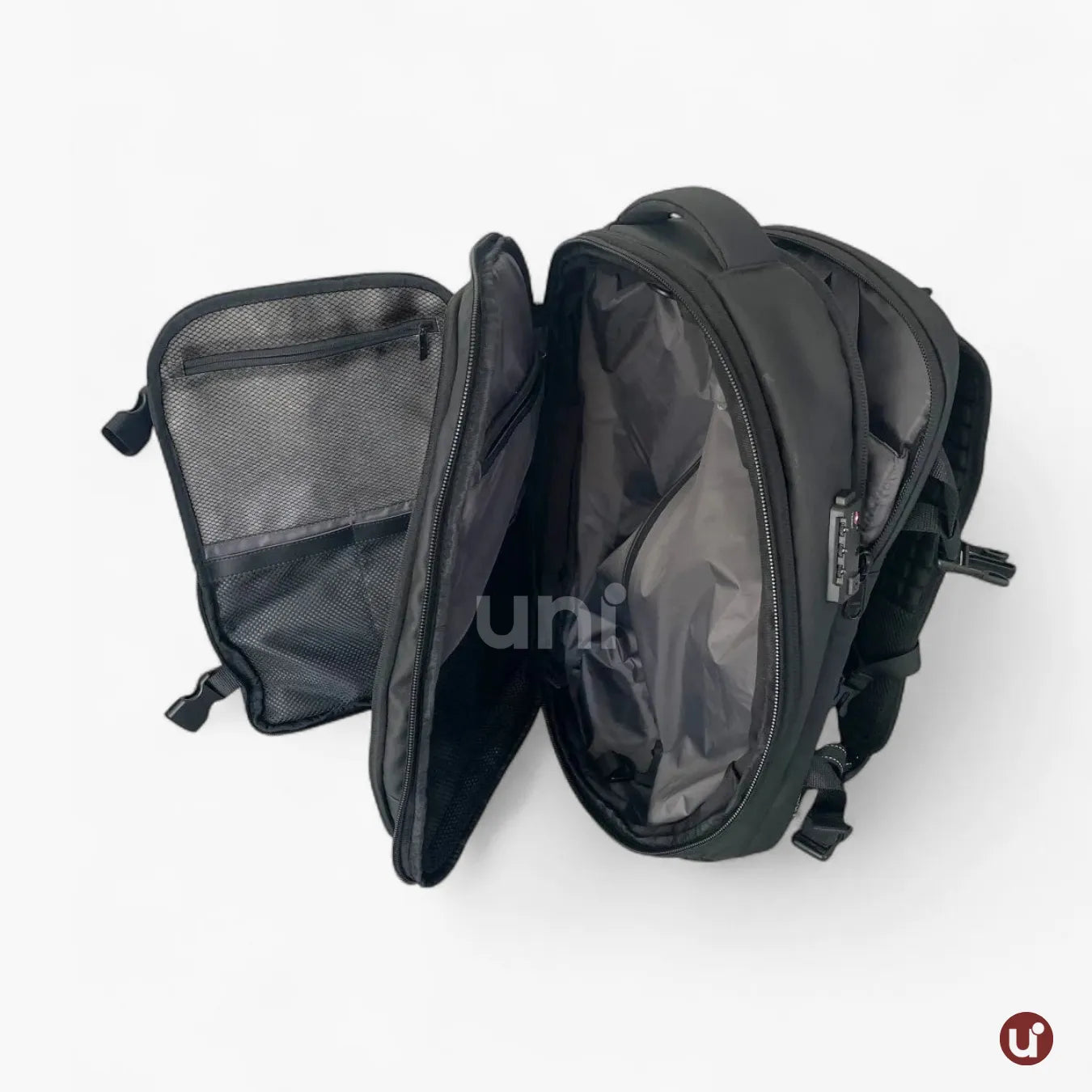 Mochila de viagem feminina AirBag Pack de 60 litros em tecido Oxford impermeável, com sistema a vácuo integrado, ideal para evitar taxas de bagagem.