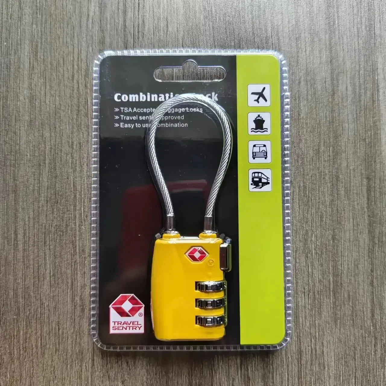 Cadeado de Viagem Cabo de Aço Resistente + Senha Personalizada ProMaster™ - uniescolhas