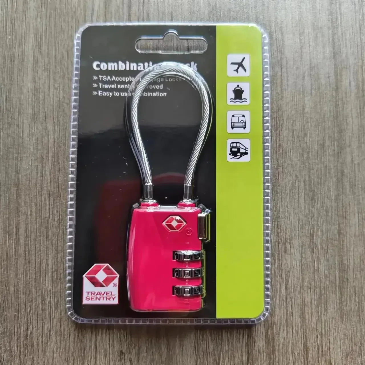 Cadeado de Viagem Cabo de Aço Resistente + Senha Personalizada ProMaster™ - uniescolhas