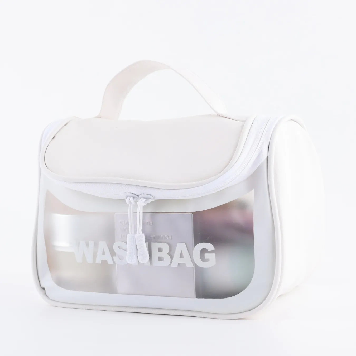 Necessaire de Viagem com Gancho Transparente WashBag Premium