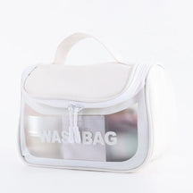 Necessaire de Viagem com Gancho Transparente WashBag Premium