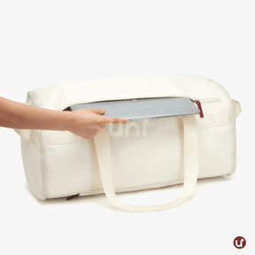 MegaBag 2.0 – Mala de Mão Dobrável 60L Anti-Amassamento com Rodinhas Removíveis