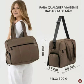 Bolsa de Viagem Feminina Duffle com Porta-Sapatos 25L - Calpak™