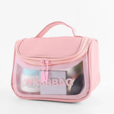 Necessaire de Viagem com Gancho Transparente WashBag Premium