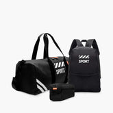 Kit Fitness 3 em 1: Bolsa Esportiva, Mochila e Necessaire Impermeável para Academia e Viagem - SportBags - uniescolhas
