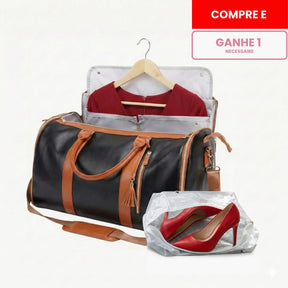 Mala de Bordo 10kg JetSetFemme™ - A Bolsa de Viagem Anti-Amasso