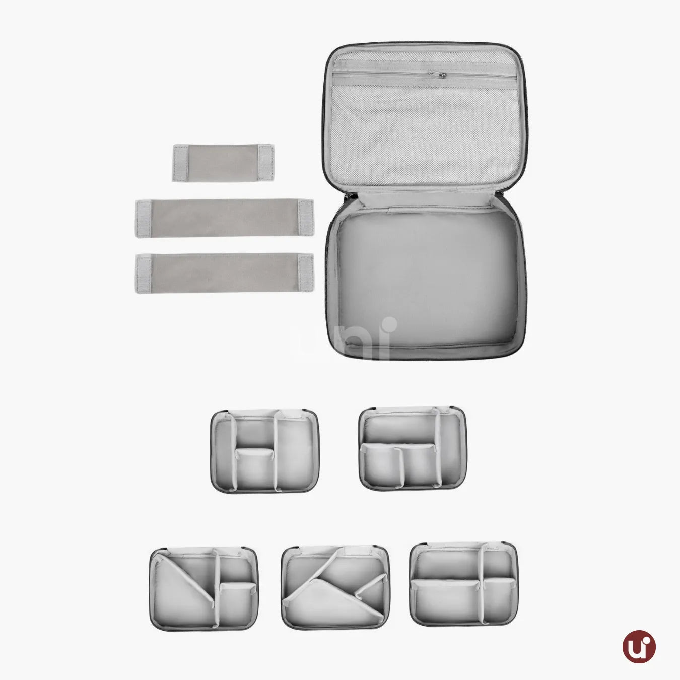 Organizador de Cabos e Carregadores para Viagem Impermeável