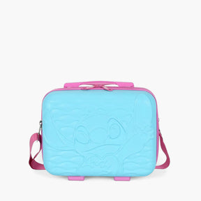 Frasqueira Stitch & Angel Love ABS – Viagem Compacta e Proteção Premium