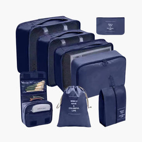 Conjunto Bolsas Organizadoras x8 Peças Impermeáveis VibePack™