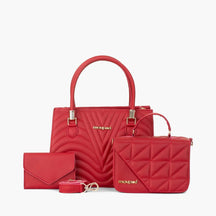 Kit 2 Bolsas Femininas (Carmem + Mia) Transversal + Carteira – MouPed - uniescolhas