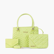 Kit 2 Bolsas Femininas (Carmem + Mia) Transversal + Carteira – MouPed - uniescolhas