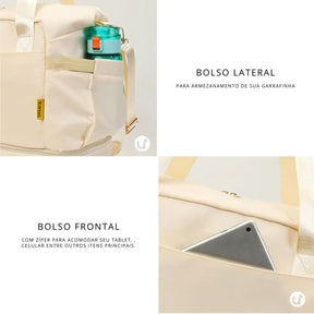 Conjunto 2 Peças Bolsa Esportiva e Viagem Multifuncional 35L JenniBag™ - uniescolhas