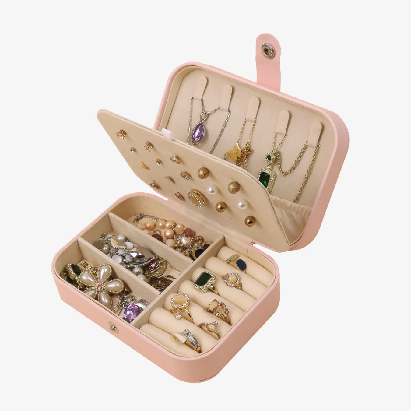 Porta-Joias Compacto e Organizador de Viagem BellaBox®