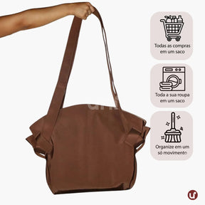 Bolsa Dobrável 2em1 Impermeável: Vira Manta de Praia, Viagem & Piquenique - TOTED®