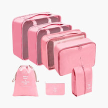 Conjunto Bolsas Organizadoras x8 Peças Impermeáveis VibePack™