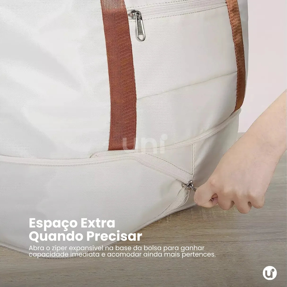 Kit Mala de Bordo 10kg Rodas Removíveis ANAC + Bolsa e Nécessaire