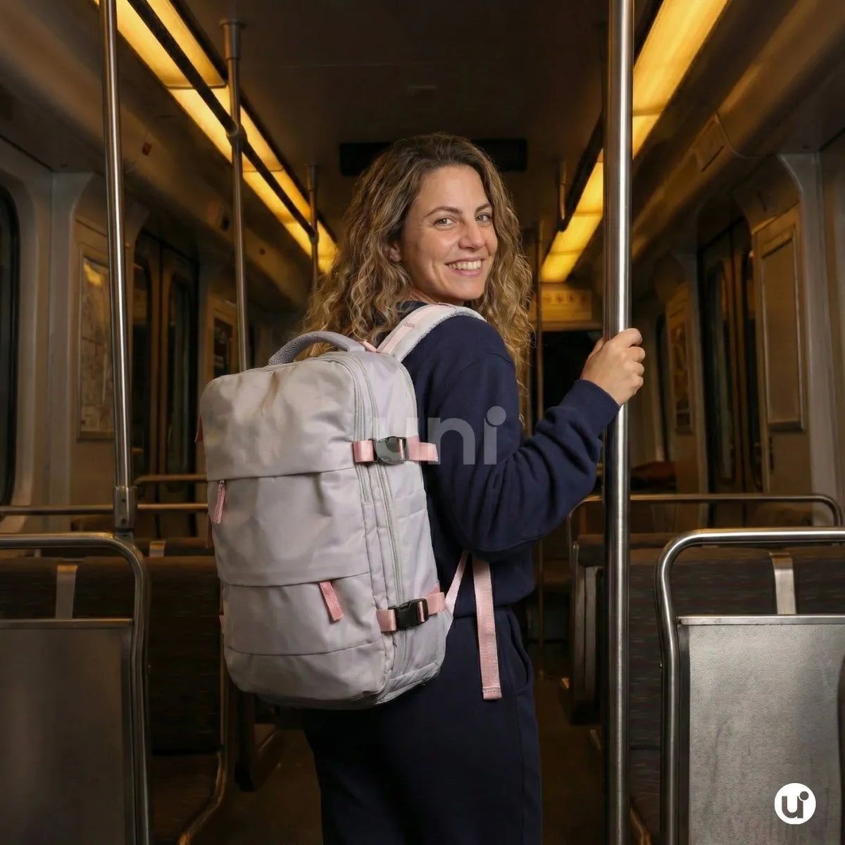 Mochila Viagem Mala de Bordo 180° Notebook 15.6" Impermeável USB -  RoyalViolet™