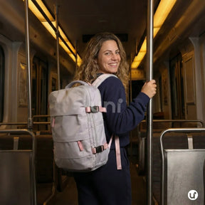 Mochila de Viagem Mala de Bordo Impermeável com Abertura 180° - RoyalViolet™